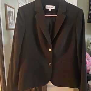 Calvin Klein Women's Elegant Black Blazer